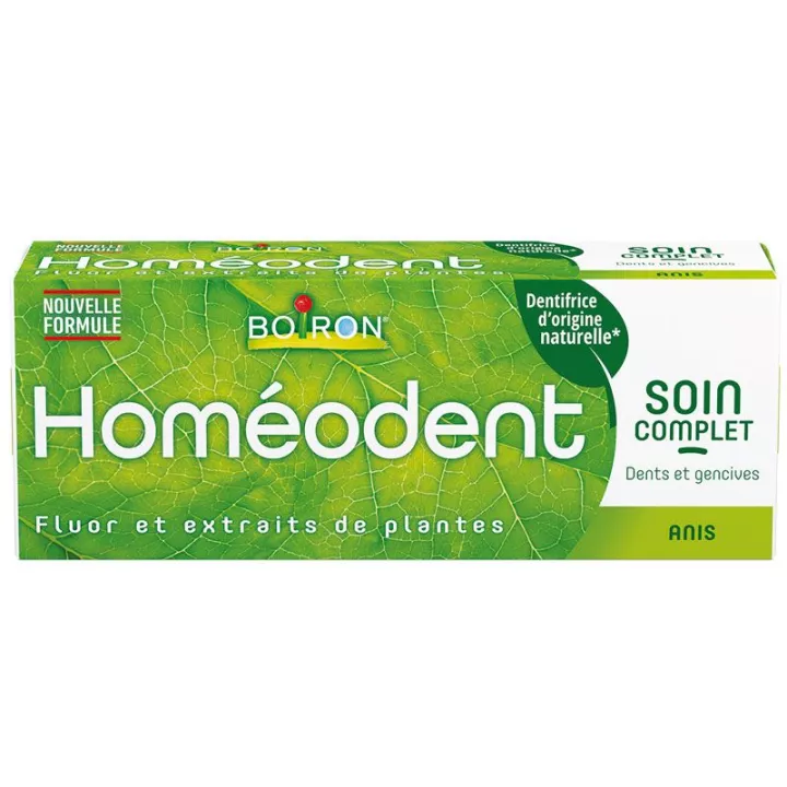 HOMEODENT SOIN COMPLET DENTS ET GENCIVES Arome Anis HOMEOPATHIE BOIRON