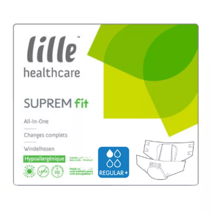Disposable nappies Suprem Regular Fit Lille Healthcare