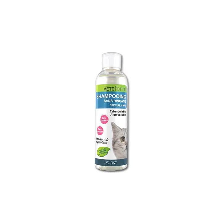 Vetoform No-Rinse Shampoo voor Natuurlijke Katten 