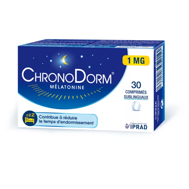 ChronoDorm Melatonin 1 mg 30 tabletten in slaap