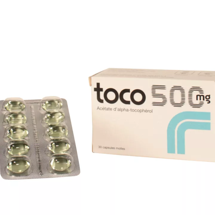 TOKO 500 mg Vitamin E Tocopherol