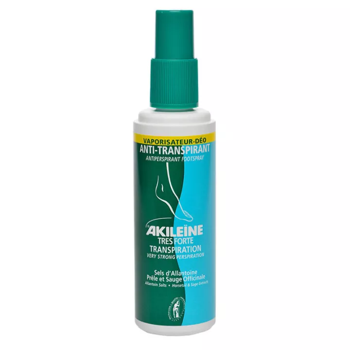 Akiléine Deo Spray 100ml Antiperspirant Foot