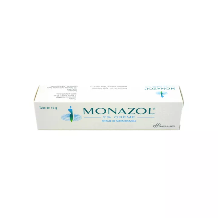 Monazol 2 Porcentaje de crema de hongos 15g de vulva