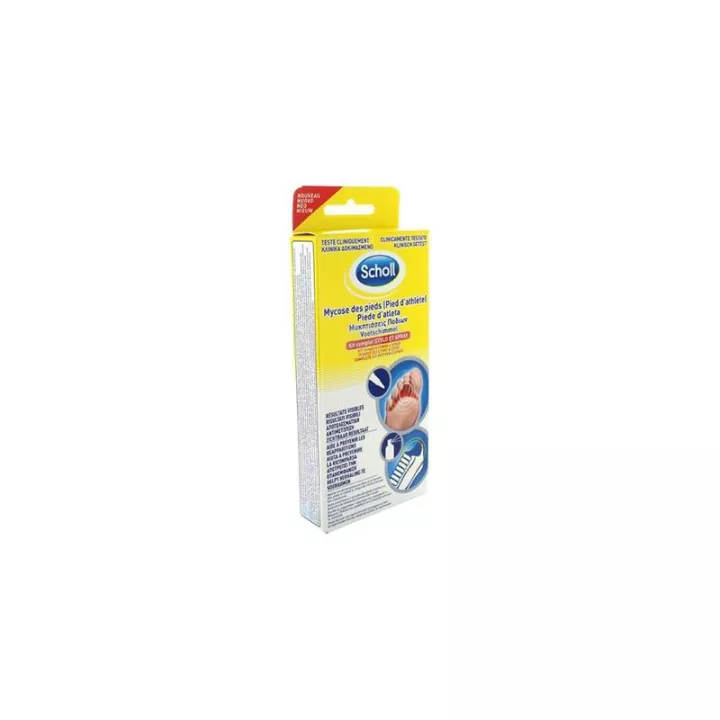 Scholl Kit completo piedi fungo Penna e Spray