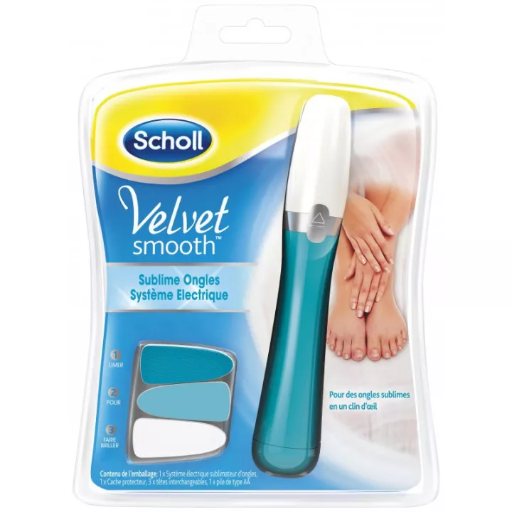 Scholl suave terciopelo cal sublime Nails eléctrico