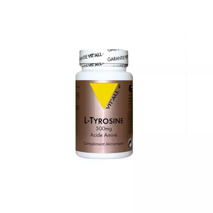 L-TIROSINA 500mg VITAL+ 30 Comprimidos