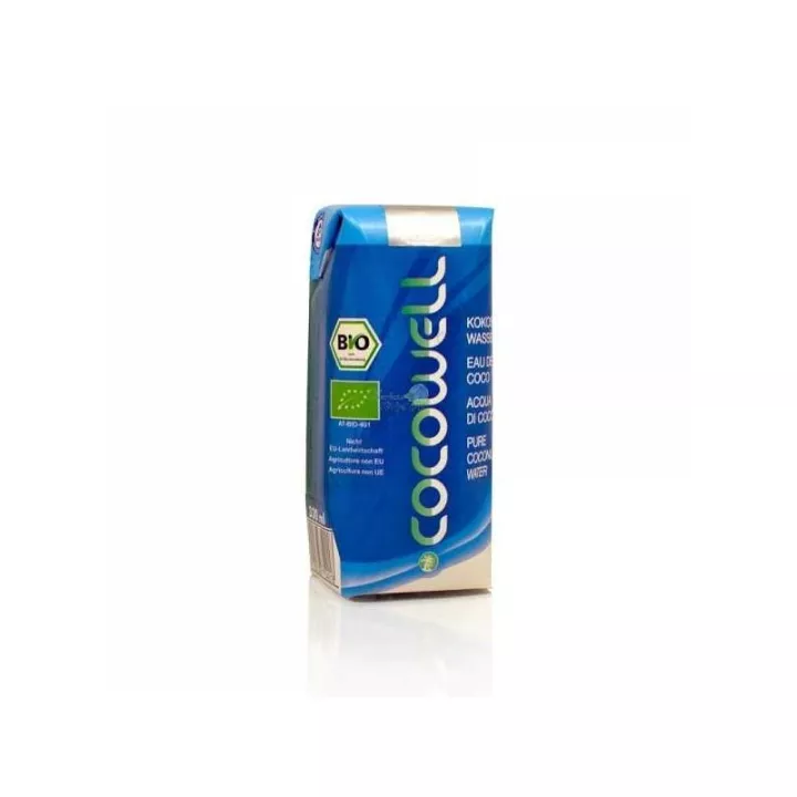 EcoIdées Acqua di cocco 330ml Bio Cocowell