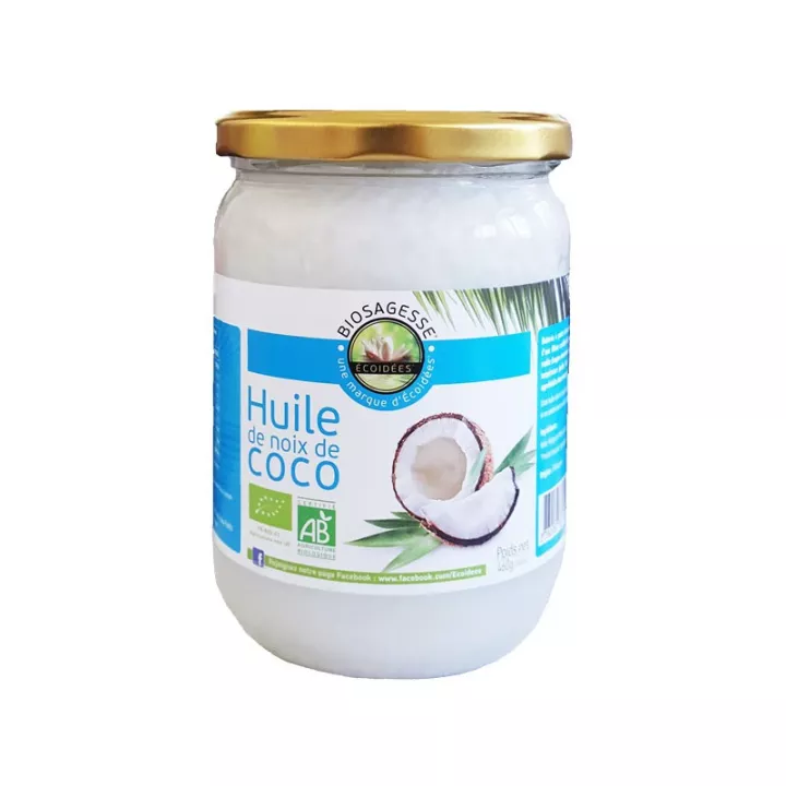 Ecoidées Huile de Noix de Coco Bio 500 ml