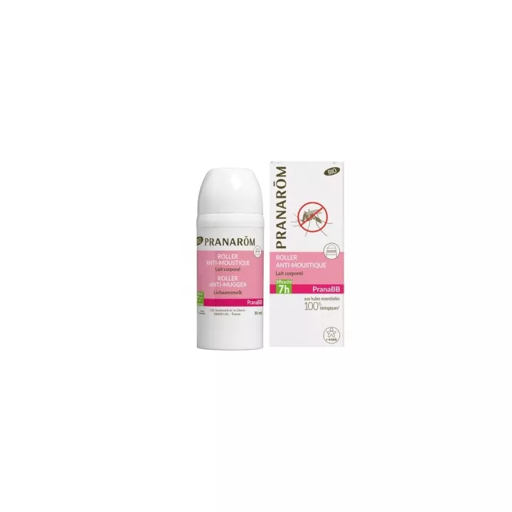 PranaBB Roller Lait Corps Anti Moustiques 30ml