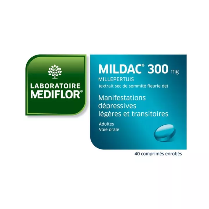 Mildac 300 мг таблеток с пленочным покрытием 40