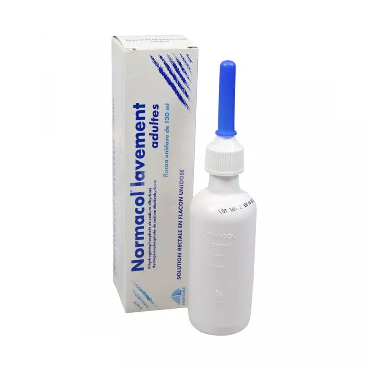 Normacol ENEMA rectal solution in single-dose adult 130ml container