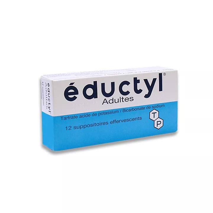 EDUCTYL Suppositoire effervescent adulte B/12