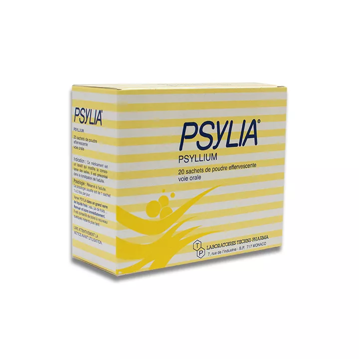 PSYLIA bruisende poeder orale suspensie voor volwassenen 20Sachets / 6,9 g