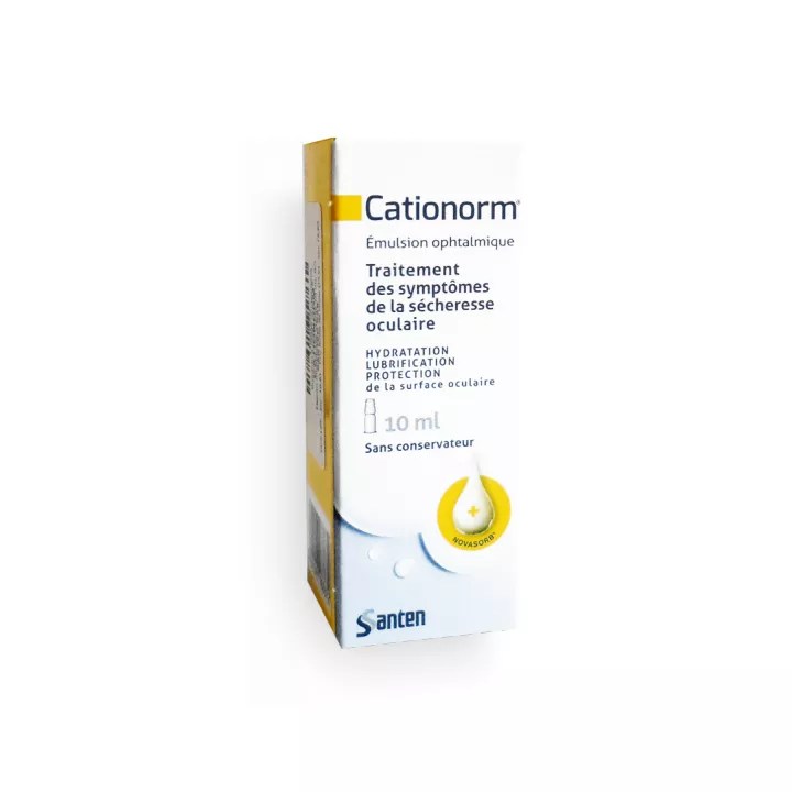 Cationorm Émulsion Ophtalmique 10ml