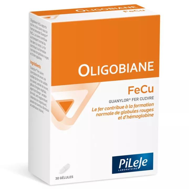 Pileje Oligobiane Iron Copper 90 capsules