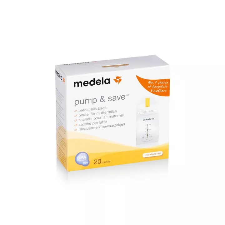 Medela Pump & Save 20 Beutel für Muttermilch 150 ml
