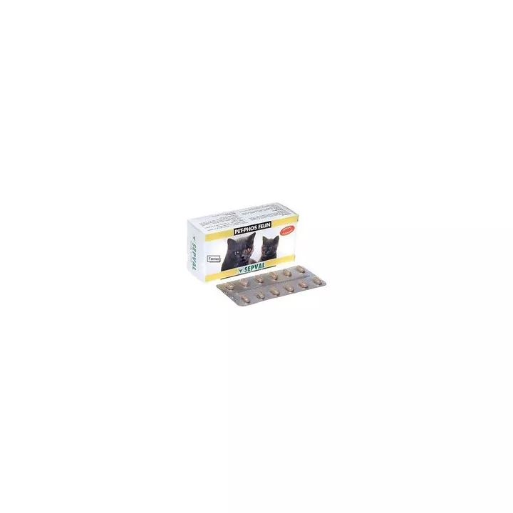 Pet Phos Félin Croissance 24 таблетки