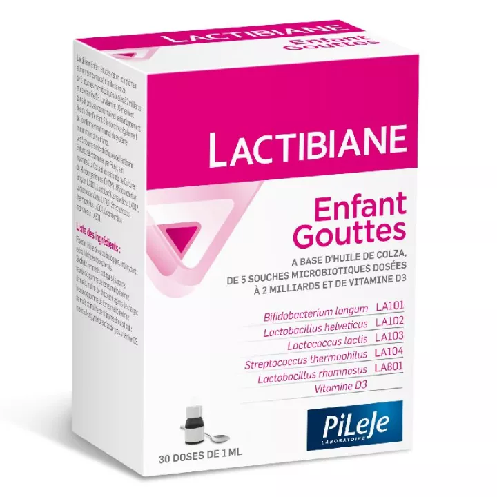Lactibiane Tolerance probiotics 30 capsules - PILEJE