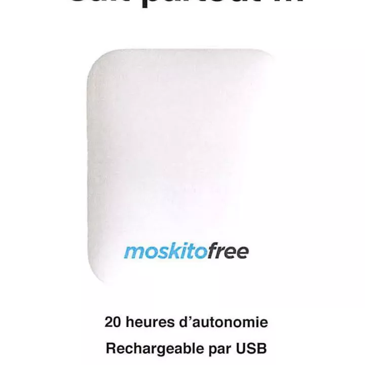 Moskitofree anti-moustique galet blanc Diffuseur Electrique USB