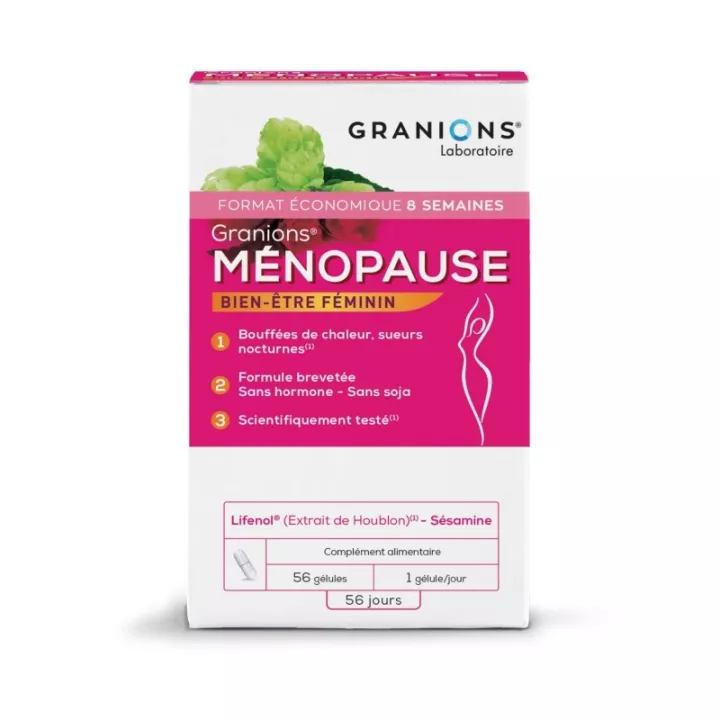 MENOPAUSE Granions bouffées de chaleur 28 gélules