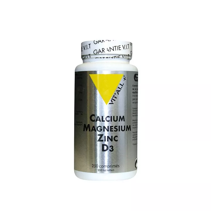 Vitall + ZINC de magnesio y calcio BISGLYNATE