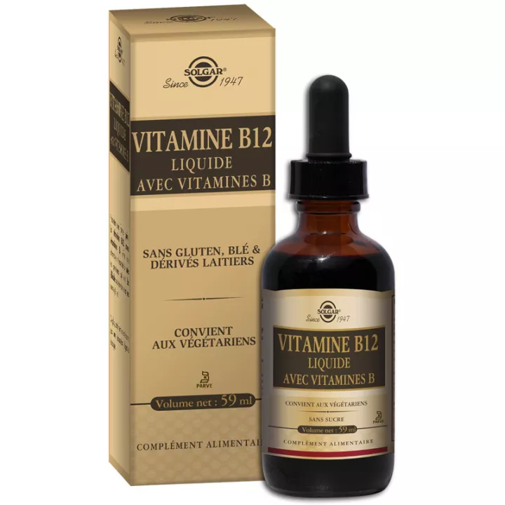 Solgar Liquid Vitamin B12 with Vitamin B 59ml