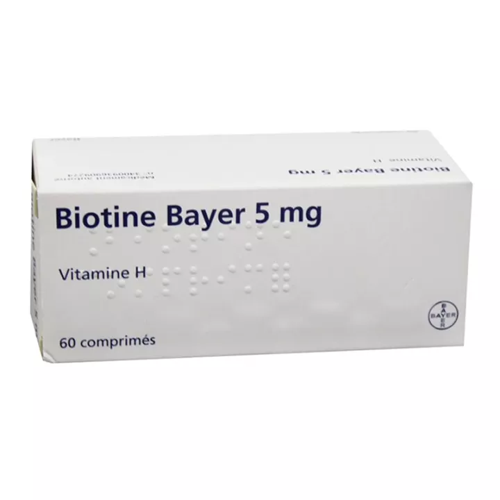 BAYER Биотин 5 мг 60 таблеток