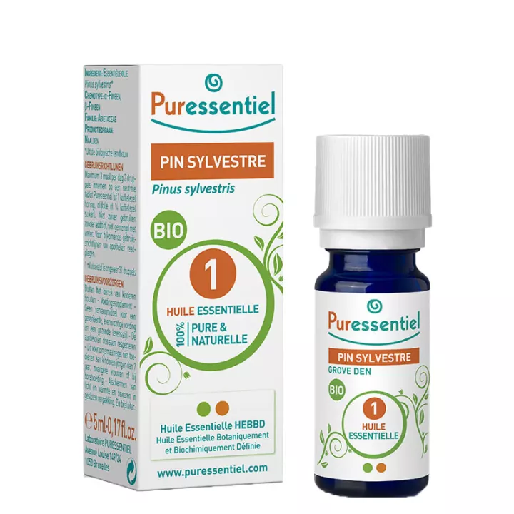 PURESSENTIEL Aceite esencial ecológico Pino silvestre 5ml