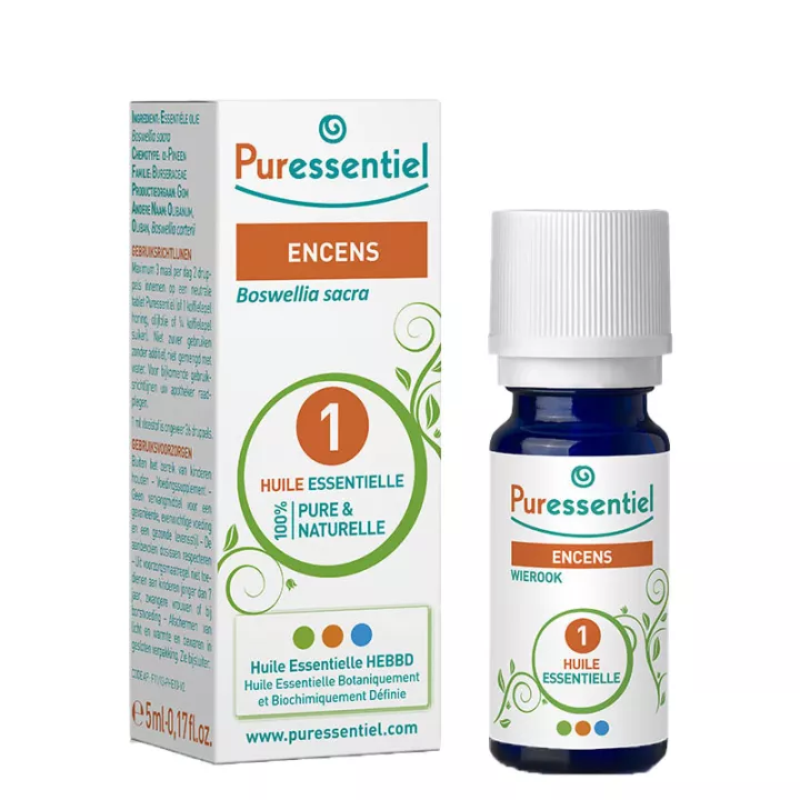 PURESSENTIEL essential oil hebbd Incense 5ml