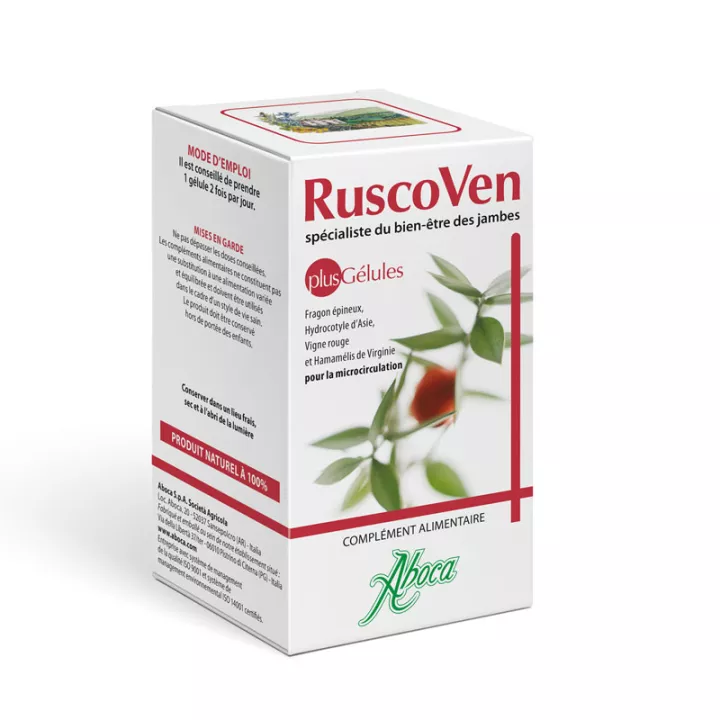 Aboca Ruscoven Plus Circulación 50 Comprimidos