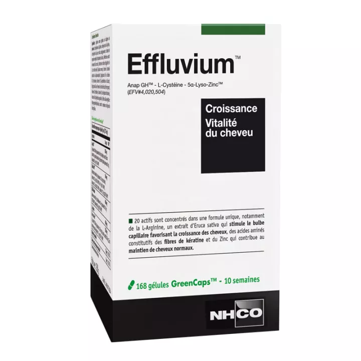 Nhco Effluvium Crecimiento del Cabello Vitalidad 168 Cápsulas