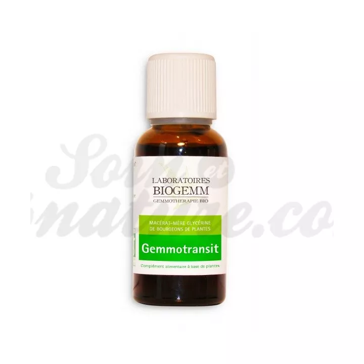 Biogemm Gemmotransit Bud Maceration Organic 30ml