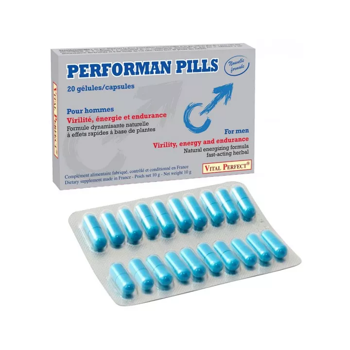 VITAL PERFECT PERFORMAN PILLS 20 CAPSULES