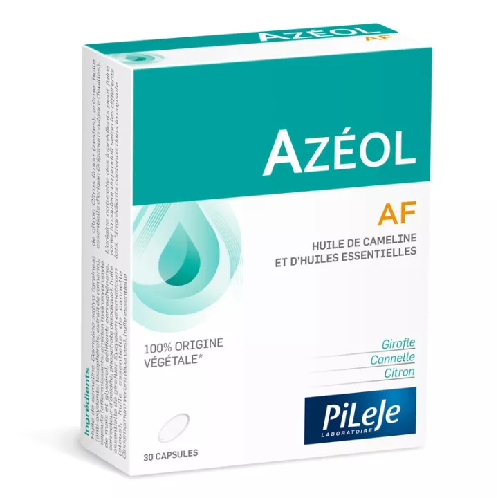 AZEOL AF Leindotteröl + ätherische Öle PHYTOPREVENT 30 Kapseln