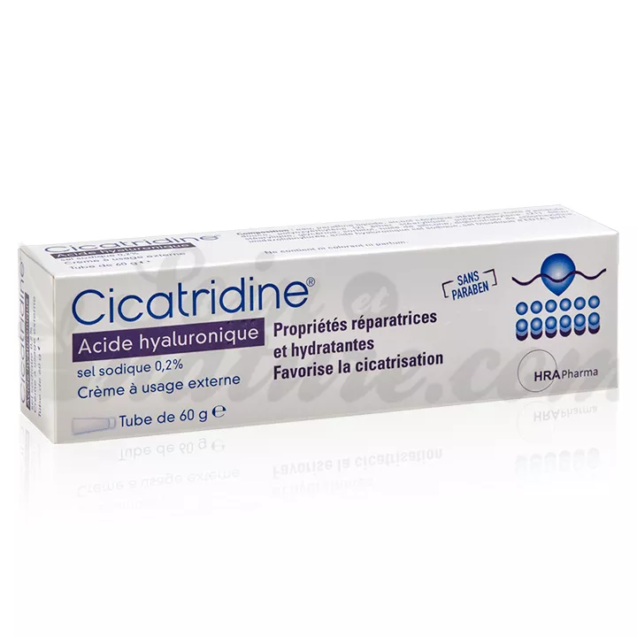 Creme Cicatridine ácido hialurônico para uso externo de 60 gramas