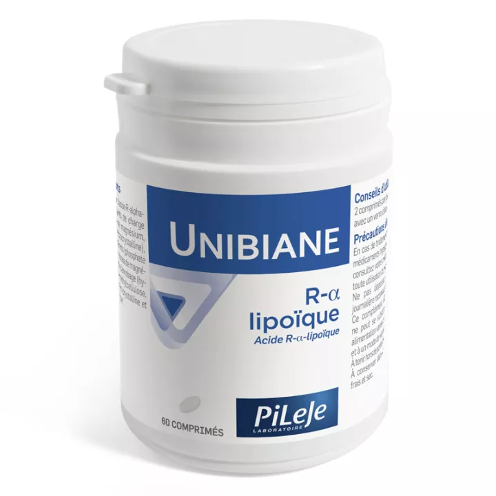 PILEJE ácido alfa lipoico R UNIBIANE 60 comprimidos