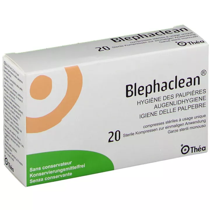 BLEPHACLEAN hygiëne kompres oogleden