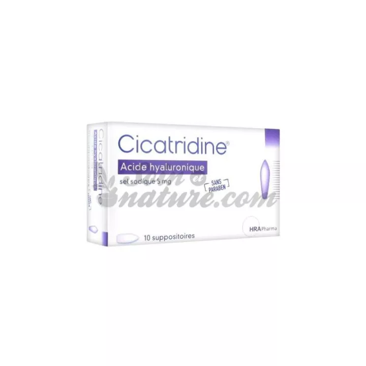Cicatridine acido ialuronico 10 Supposte