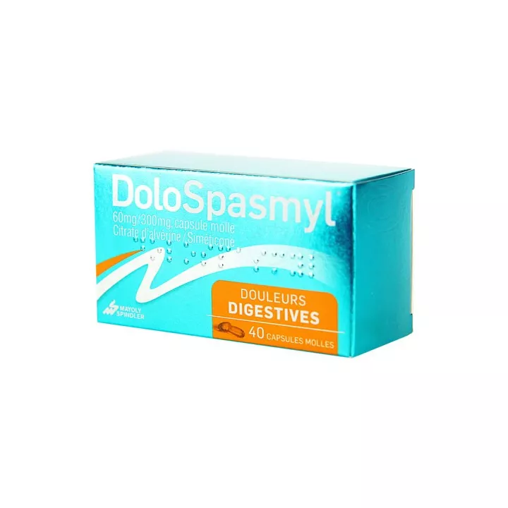 DOLOSPASMYL DOULEURS DIGESTIVES 40 CAPSULES MOLLES