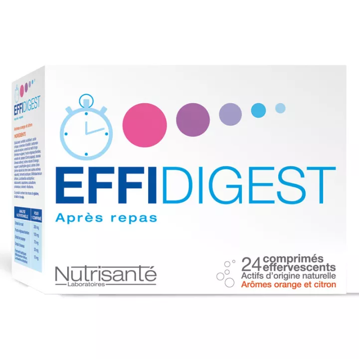 Effidigest Efecto tabletas efervescentes Fast 24