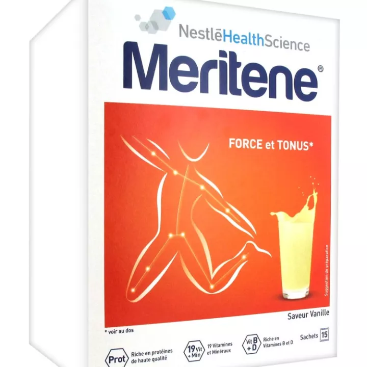 MERITENE FORCE TONUS Triple Action 15 Nestlé Bags