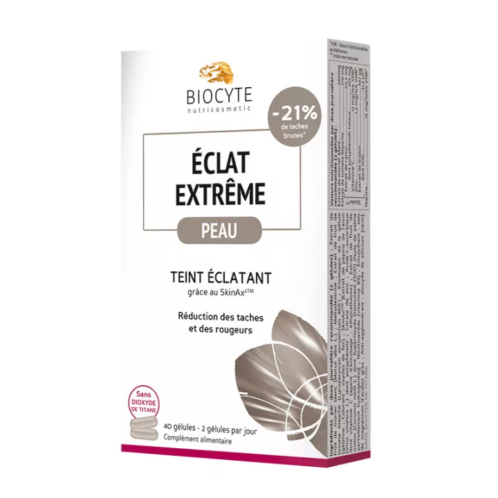 Biocyte Extreme Radiance Huid Stralende Teint 40 capsules