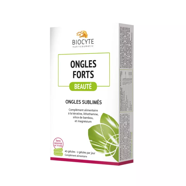 Forte pregos pregos Biocyte sublimado 40 Cápsulas