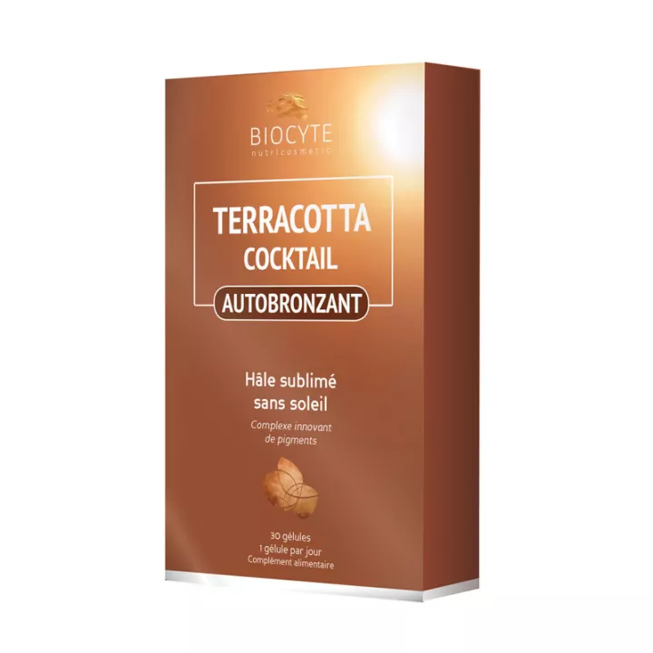 Cócteles Biocyte terracota solares melanina 30 Tabletas