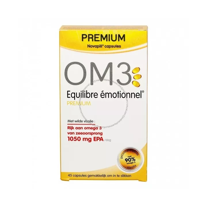 OM3 emocional PREMIUM Equilibrio 45 Cápsulas