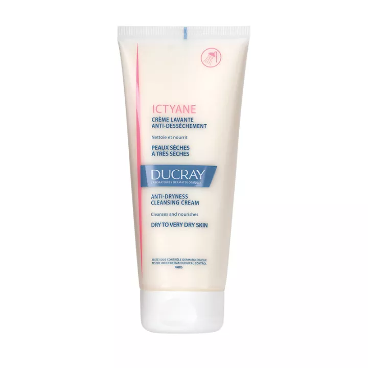 creme ICTYANE DUCRAY limpeza suave 200ml / 400ml