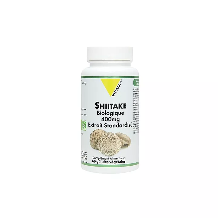 Vitall+ Shiitake organico 400mg 60 capsule