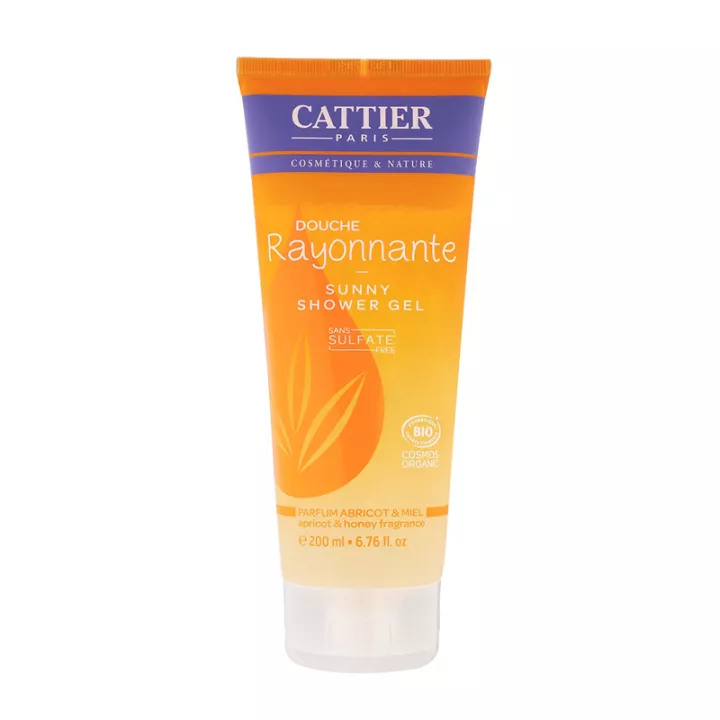 CATTIER GEL DOUCHE sans SULFATE ABRICOT MIEL 200ML