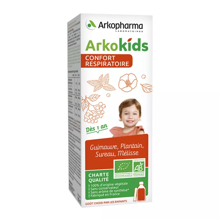 ARKOKIDS ADEMHALINGS COMFORT BIO Siroop 100ml