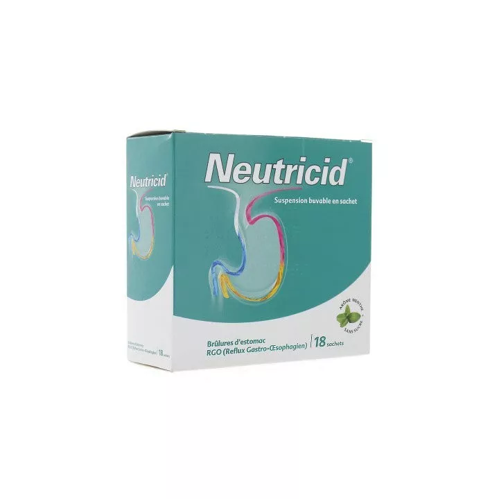 NEUTRICID REFLUXO GÁSTRICO 18 SAQUETAS